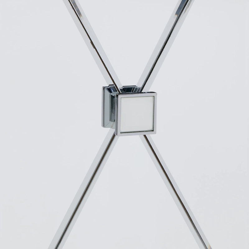 Meuble TV miroir avec insert de cheminée à couleurs changeantes